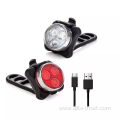 Safety light front and back light bicycle